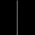 Piquet clôture filet blanc 108 cm